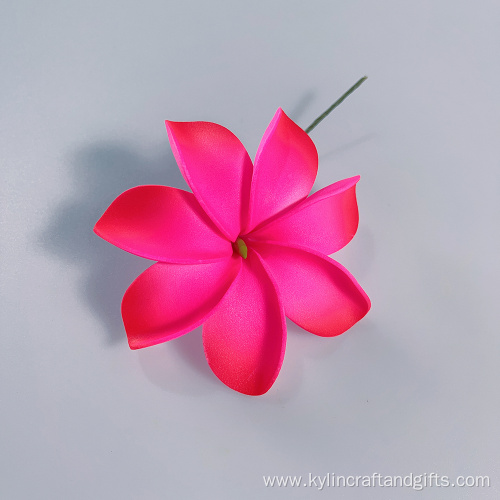 Hand-made Foam Plumeria Hair Pick